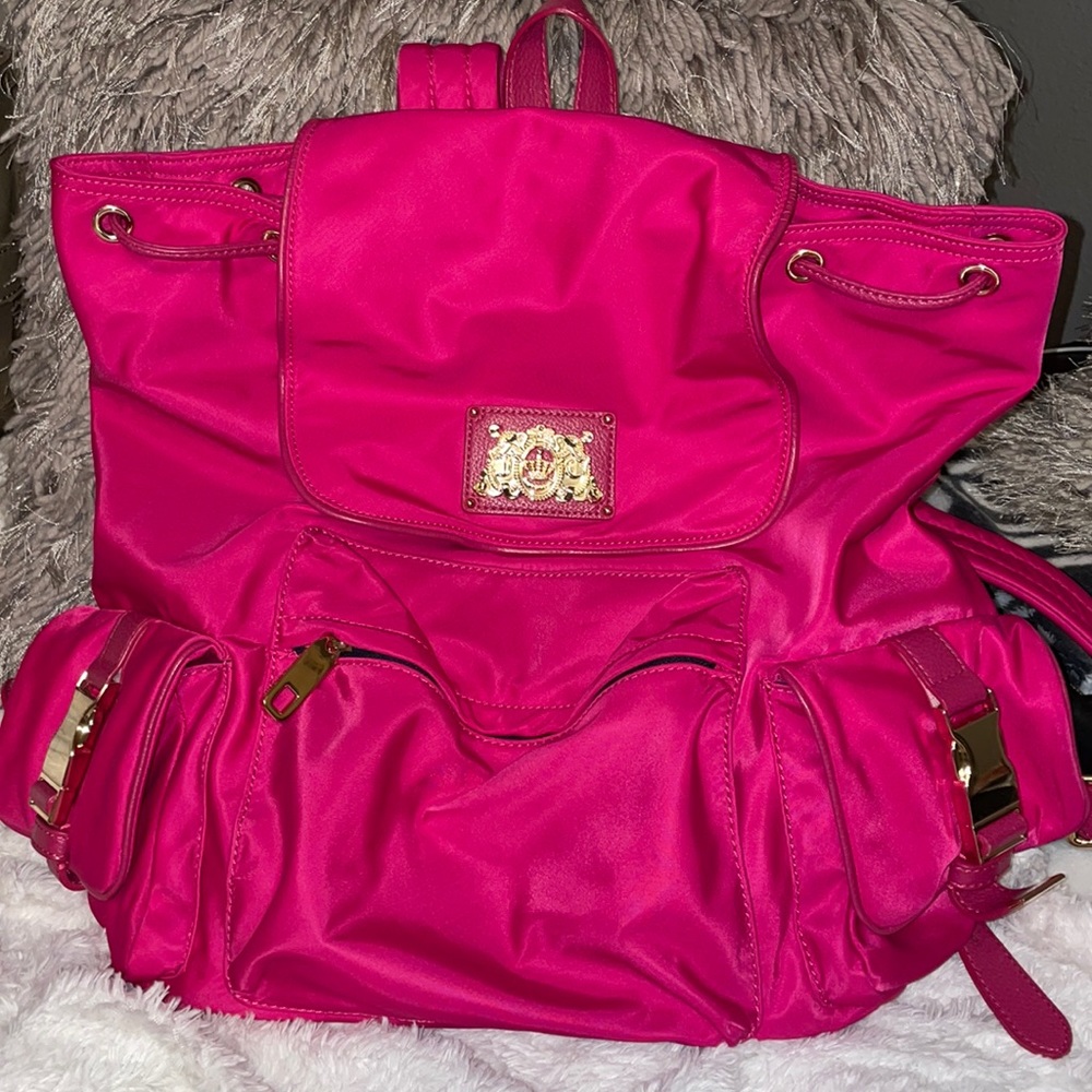 Juicy Couture- fuscia backpack